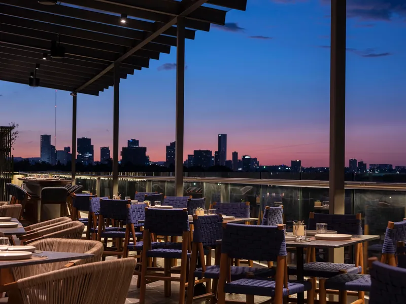 Terraza del hotel — Voco