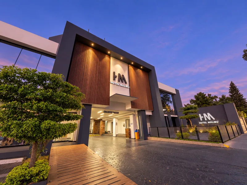Entrada del hotel — Hotel Malibu